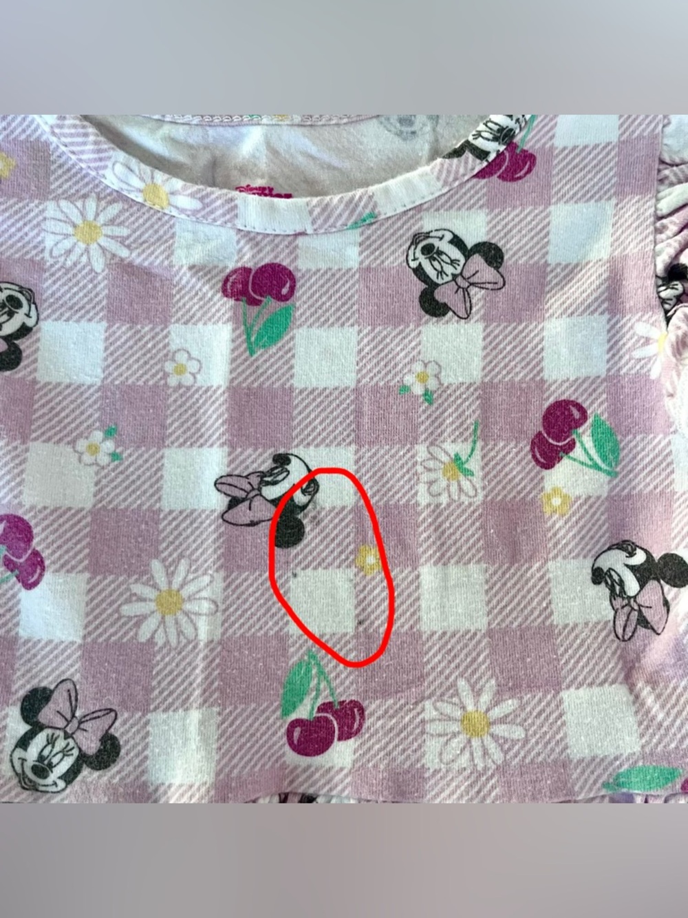 2T Disney Minnie Mouse Plaid Dress - Picture 5 of 7